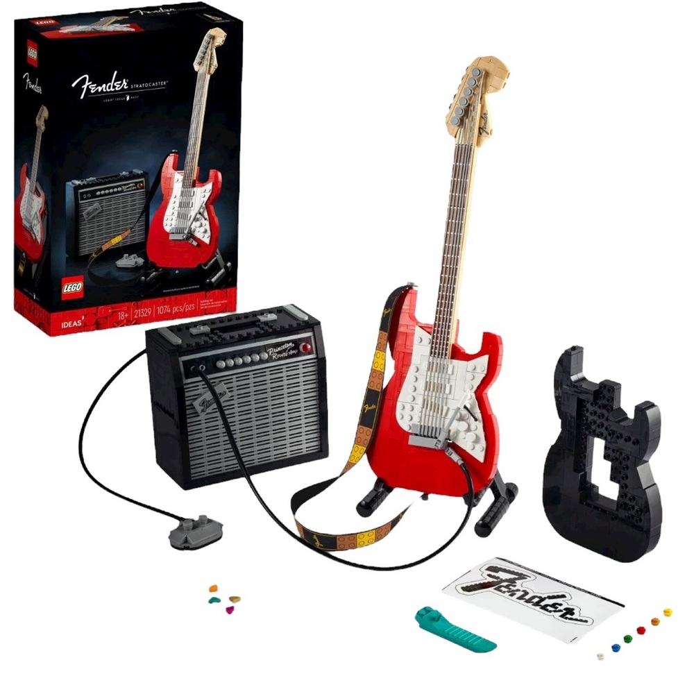LEGO Ideas Fender Stratocaster Electric Guitar (21329)